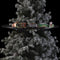 Fééric Light and Christmas LED Kersttrein om op de kerstboom te bevestigen - 89 cm