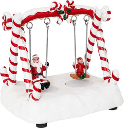 Fééric Lights and Christmas Kerst tafereel - Schommel - Op batterijen