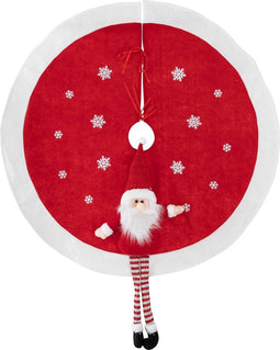 Fééric Lights and Christmas Kerstdecoratie kerstboomrok - Ø90cm - Rood