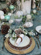 Fééric Lights and Christmas Servetring Dennenappel - Set van 2 stuks - Kerstdecoratie - Groen