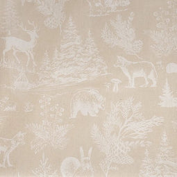 Fééric Lights and Christmas Tafelkleed 140x360cm - Kerst - Kersttafellaken - Beige