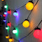 Feestverlichting met 10 gekleurde LED Lampen (7,50M) 12V