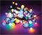 Feestverlichting twinkle gekleurd 120 leds - Kerstverlichting/feestverlichting lichtsnoeren - Buiten verlichting