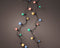 Feestverlichting twinkle gekleurd 120 leds - Kerstverlichting/feestverlichting lichtsnoeren - Buiten verlichting