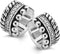 TI SENTO Dames Oorbellen - 925 zilver - Zirconia wit - 7604ZI