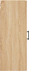 vidaXL - Hangkast - 34,5x34x90 - cm - sonoma - eikenkleurig