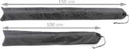 SEZGoods Twister Opbergzak - 150 cm - Buitenspeelgoed - Zwart