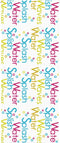 vidaXL - Doucherolgordijn - 100x240 - cm - stofbreedte - 96 - cm