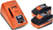 Fein Accu Starterset Lader + 2x Accu's 18V 3.0Ah - 92604324010