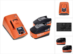 Fein HighPower Accu Starterset Lader + 2x Accu's 18V 5.2Ah - 92604325010