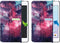 imoshion Tablet Hoes - Geschikt voor iPad Mini 5 (2019) / Mini 4 (2015) (2015) - Design Trifold Bookcase - Space