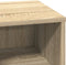 vidaXL - Nachtkastjes - met - LED - - - 2 - stuks - - - Sonoma - Eik - - - 50x34.5x50 - cm