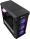 Genesis NPC-1559 - Micro ATX Midtower Case - 4x 120mm ARGB ventilatoren - Zwart
