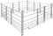 vidaXL - Schaapskooi - 4 - panelen - 183x183x92 - cm - gegalvaniseerd - staal