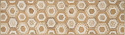 BASOREN - Laagpolig vloerkleed - Beige - 80 x 300 cm - Jute