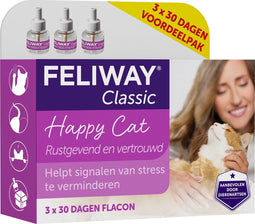 Feliway Classic - Navulling - 3 x 48 ml