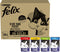 Felix Elke Dag Feest Mix Selectie in Gelei - Kattenvoer Natvoer - Kabeljauw Tonijn Rund & Kip - 80 x 85 g