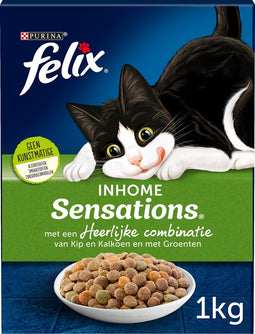 FELIX Inhome Sensations - Kip & Groenten - Kattenvoer 1 kg