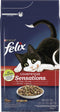 Felix Meaty Sensations - Kattenvoer Droogvoer - Rund, Kip & Groenten - 4 kg