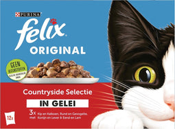 Felix Original Countryside Selectie in Gelei 12 x 85 gr