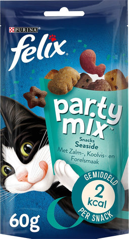 Felix Partymix Seaside Mix - Kattensnack - Mix 60 g