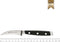Felix Zepter First Class Tourneermesje - RVS Lemmet 7 cm - Ergonomisch Zwart Heft