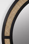 Feliz Lifestyle Aida Spiegel Rond - Zwart