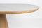 Feliz Lifestyle Almira Eettafel Ovaal Hout Wit/ Bruin