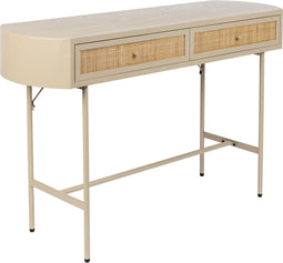Feliz Lifestyle Amaya Consoletafel/ Wandtafel met lades Hout 85x39 Beige