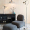 Feliz Lifestyle Anshin Vloerlamp/ Staande Leeslamp Glas Groen