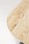 Feliz Lifestyle Baru Bijzettafel Travetin-Look Set van 2