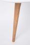 Feliz Lifestyle Bodine Bijzettafel Rond Hout Wit - Set van 2