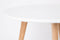 Feliz Lifestyle Bodine Bijzettafel Rond Hout Wit - Set van 2