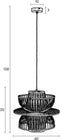 Feliz Lifestyle Carmen Hanglamp L - Zwart