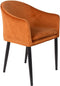 Feliz Lifestyle Catelyn Eetkamerstoel met armleuning Oranje