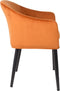 Feliz Lifestyle Catelyn Eetkamerstoel met armleuning Oranje