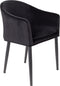 Feliz Lifestyle Catelyn Eetkamerstoel met armleuning Zwart