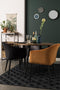 Feliz Lifestyle Catelyn Eetkamerstoel met armleuning Zwart