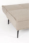 Feliz Lifestyle Cielke Slaapbank 2 persoons/ Logeerbed/ Bedbank Grijs