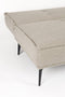 Feliz Lifestyle Cielke Slaapbank 2 persoons/ Logeerbed/ Bedbank Grijs