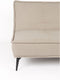 Feliz Lifestyle Cielke Slaapbank 2 persoons/ Logeerbed/ Bedbank Grijs