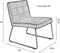 Feliz Lifestyle Clark Fauteuil Grijs Groen