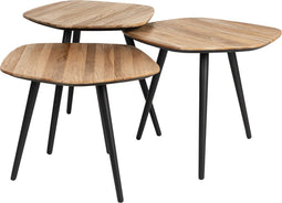 Feliz Lifestyle Cuties Salontafel Hout - Set van 3