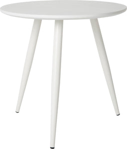 Feliz Lifestyle Daven Bijzettafel Rond Hout Wit - Set van 2