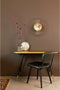 Feliz Lifestyle Denise Consoletafel/ Wandtafel Hout 121x 91 cm Bruin/ Goud