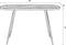 Feliz Lifestyle Denise Consoletafel/ Wandtafel Hout 121x 91 cm Bruin/ Goud