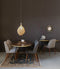 Feliz Lifestyle Denise Consoletafel/ Wandtafel Hout 121x 91 cm Bruin/ Goud
