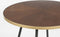 Feliz Lifestyle Denise Eettafel Hout Ovaal 180x90 cm Bruin/ Goud