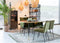Feliz Lifestyle Denise Eettafel Hout Ovaal 180x90 cm Bruin/ Goud