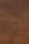 Feliz Lifestyle Denise Eettafel Hout Ovaal 180x90 cm Bruin/ Goud
